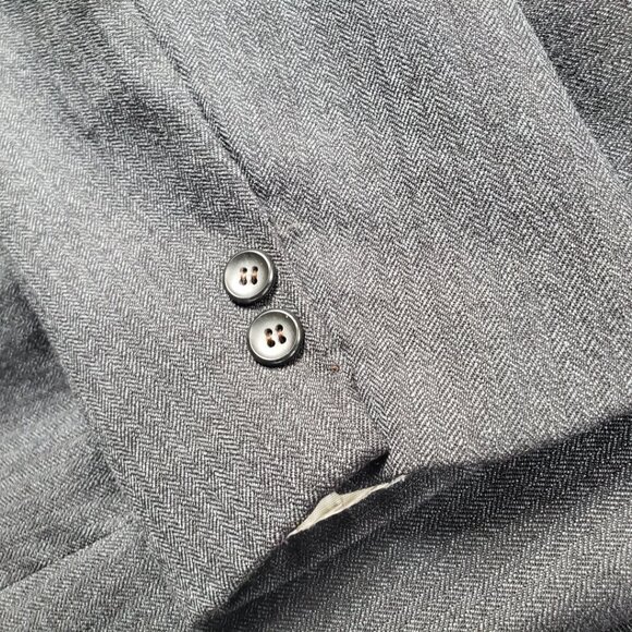 Golden Emblem Sport Coat Blazer Men's 42 Gray - Picture 8 of 11